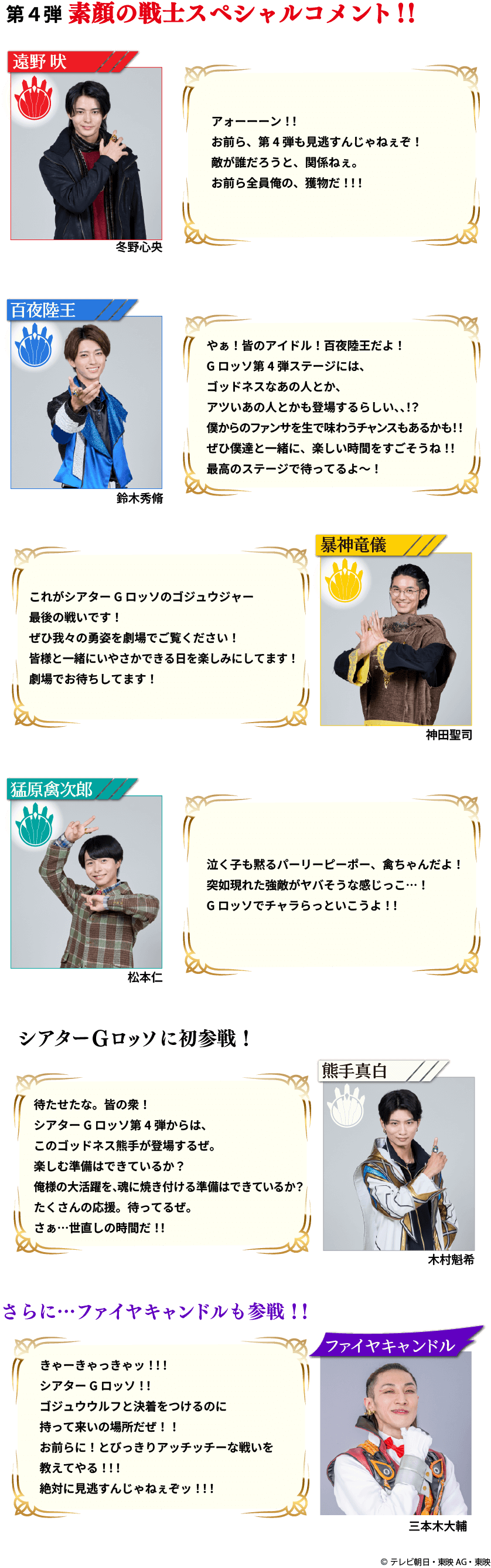 素顔的戰士在G-ROSSO進行第一名的戰鬥！