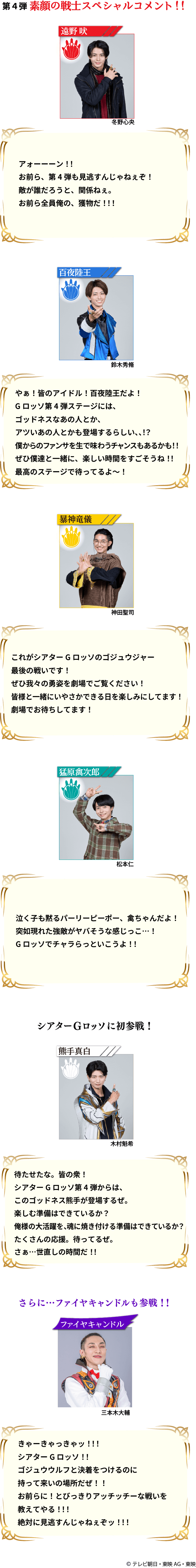 素顔的戰士在G-ROSSO進行第一名的戰鬥！